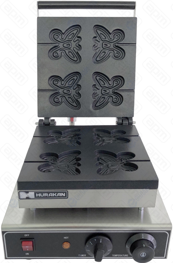 ВАФЕЛЬНИЦА HURAKAN HKN-GES10 BUTTERFLY